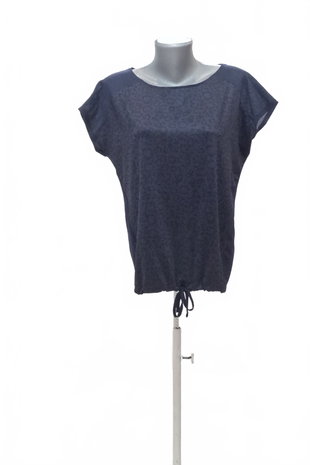 Damen -T-ShirtDomyosohne Aufdruck,farbeblau,größeM