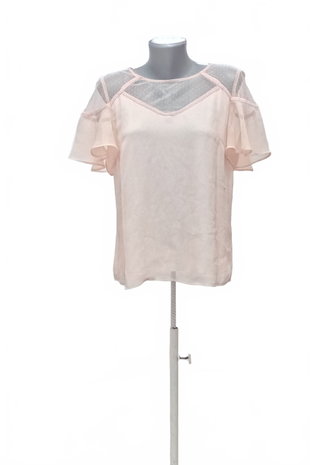 Damen -T-ShirtOrsayohne Aufdruck,farberute,größeM