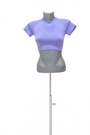 Damen -T-ShirtGenesisohne Aufdruck,farbeviolett,größeXS