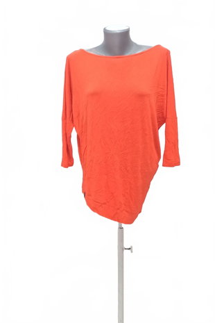 Damen -T-ShirtWooxohne Aufdruck,farberot,größe36