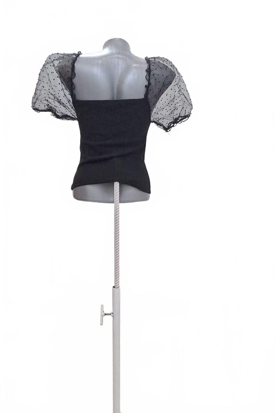 Damen -T-ShirtAmisuohne Aufdruck,farbeschwarz,größeL
