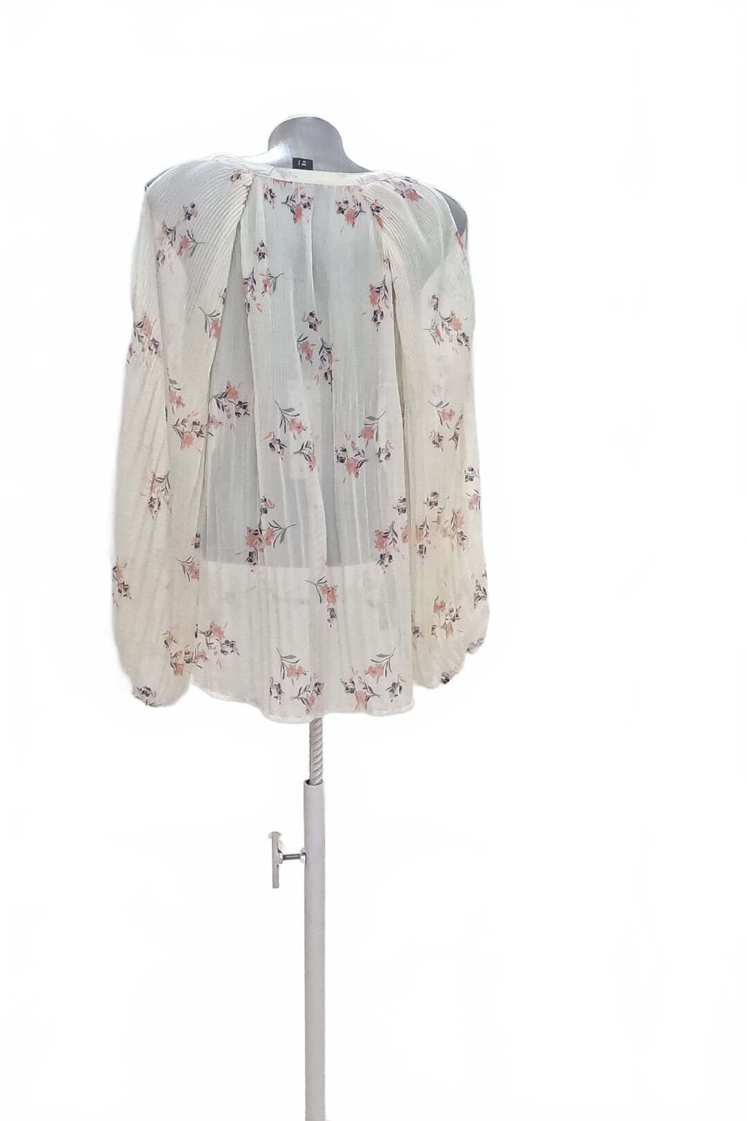 Damen -T-ShirtLindexohne Aufdruck,farbegeblümt,größeS