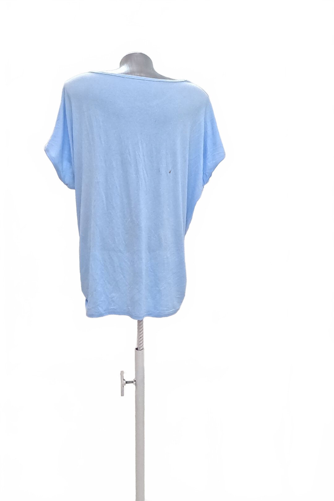 Damen -T-ShirtGenesismit Aufdruck,farbeblau,größe2XL