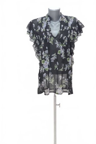 Damen bluse : Brand,Farbegeblümt,größe: size