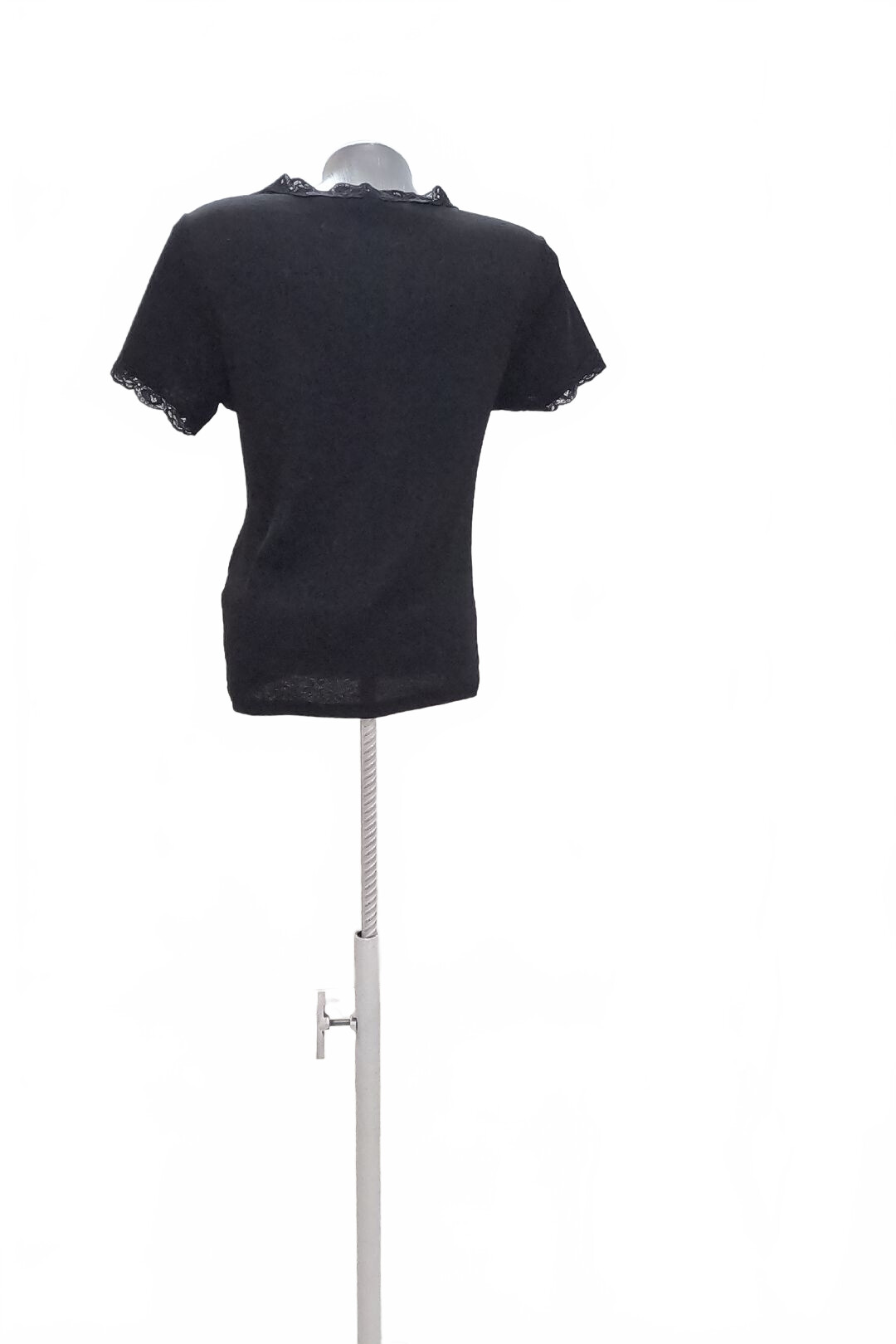 Damen -T-ShirtPrimarkohne Aufdruck,farbeschwarz,größeM