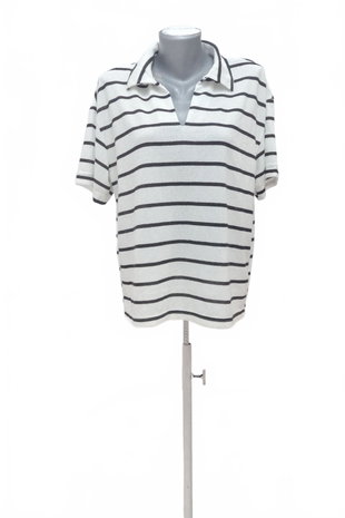 Damen -T-ShirtGenesisohne Aufdruck,farbegestreift,größeL