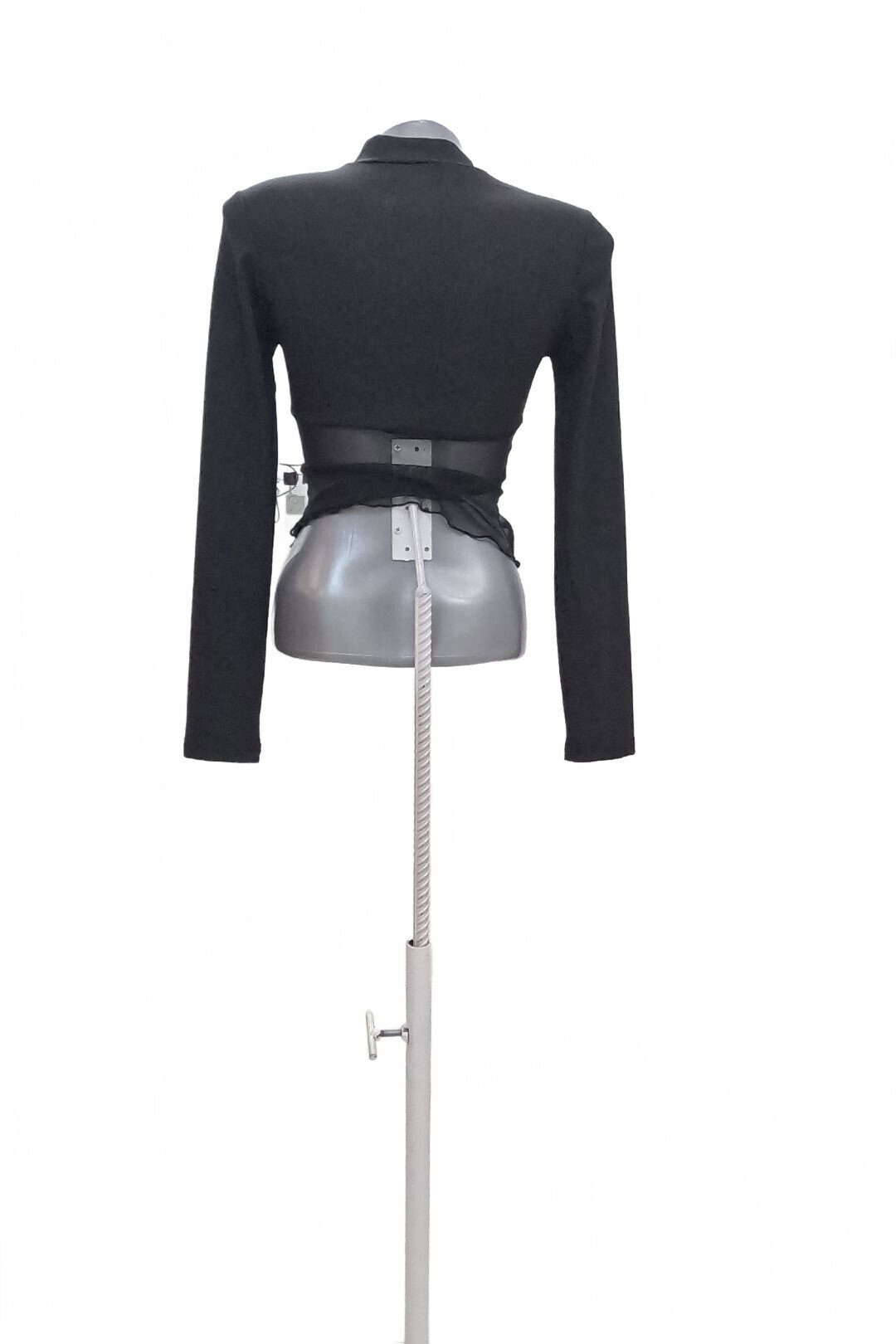 Damen -T-ShirtSheinohne Aufdruck,farbeschwarz,größe34