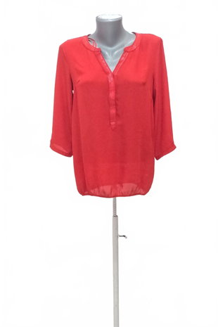 Damen -T-ShirtOrsayohne Aufdruck,farberot,größe36