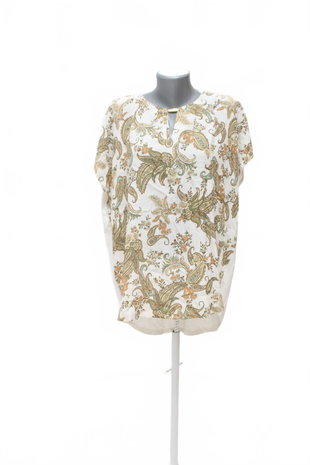 Damen -T-ShirtF&Fohne Aufdruck,farbegemustert,größe50