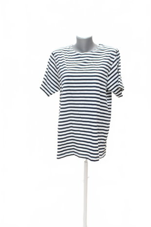 Damen -T-ShirtGenesisohne Aufdruck,farbegestreift,größeM