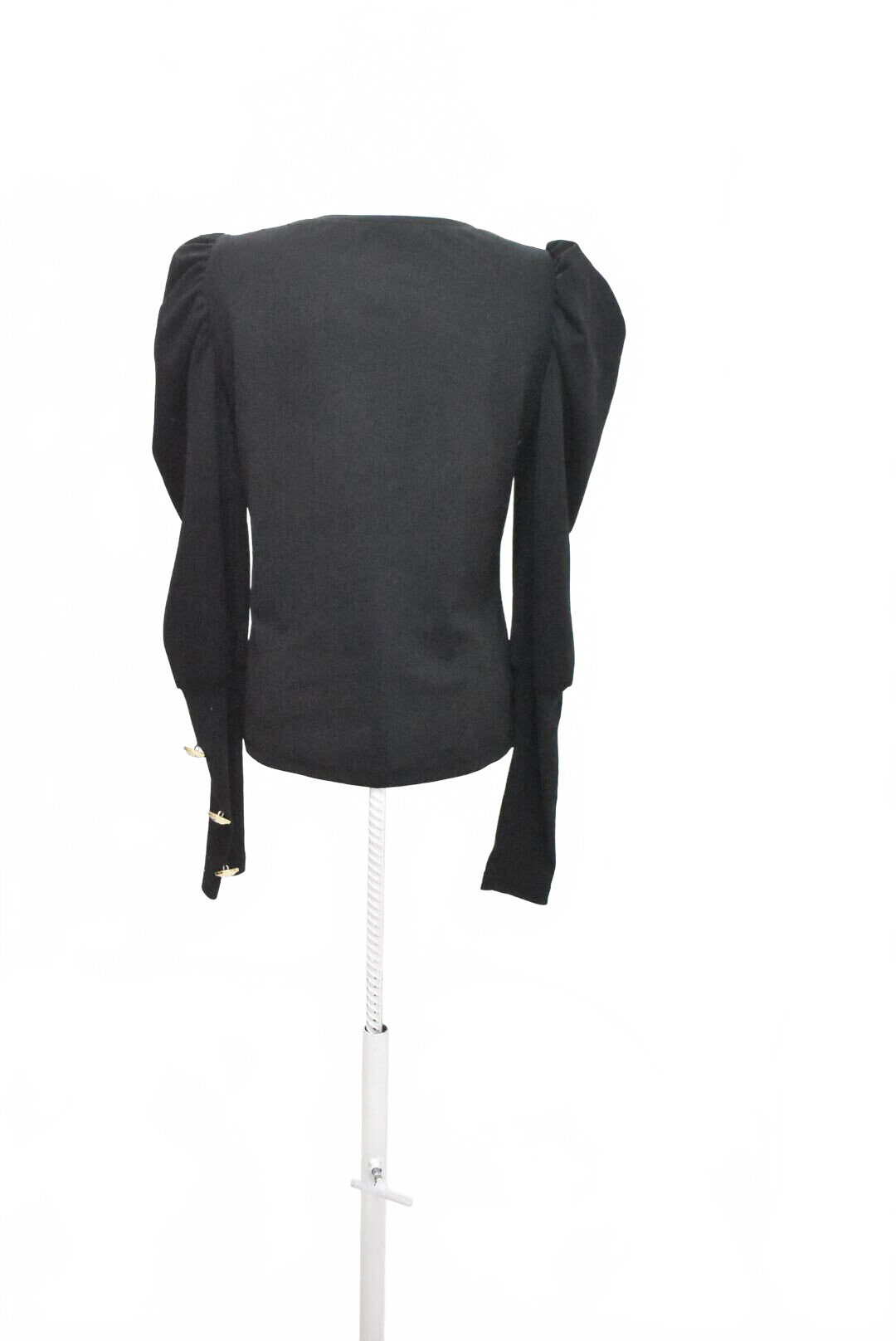 Damen -T-ShirtSheinohne Aufdruck,farbeschwarz,größeS