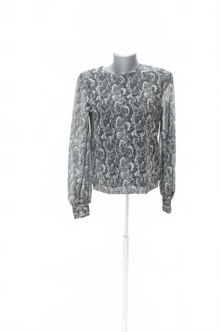 Damen -T-ShirtLindexohne Aufdruck,farbeanimal-print,größeXS