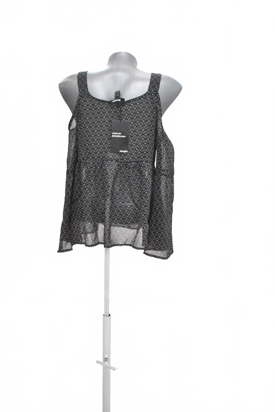 Damen -T-ShirtJennyferohne Aufdruck,farbegemustert,größeM
