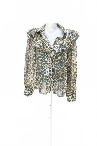 Damen bluse : Brand,Farbeanimal-print,größe: size