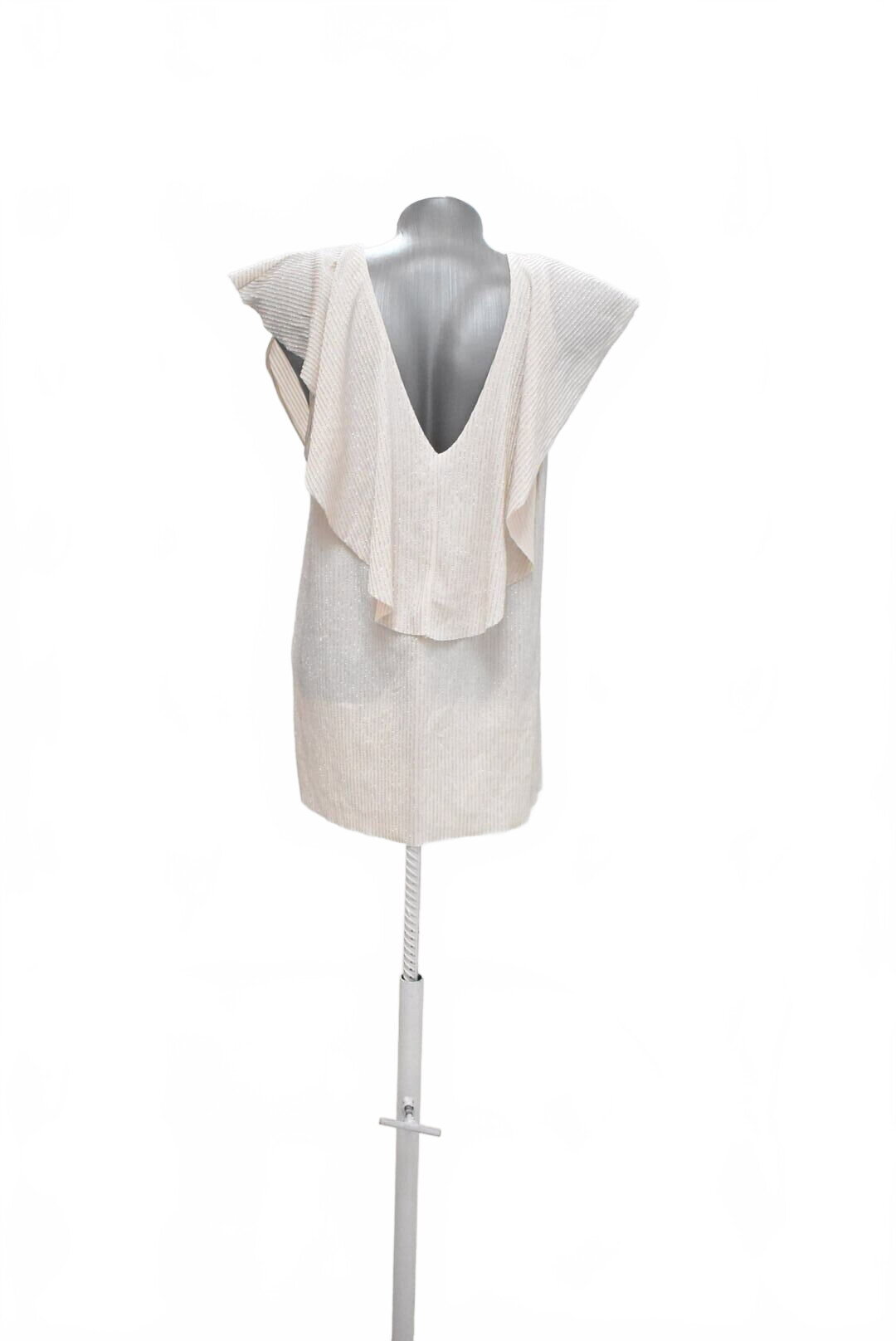 Damen -T-ShirtVilaohne Aufdruck,farbebeige,größeL