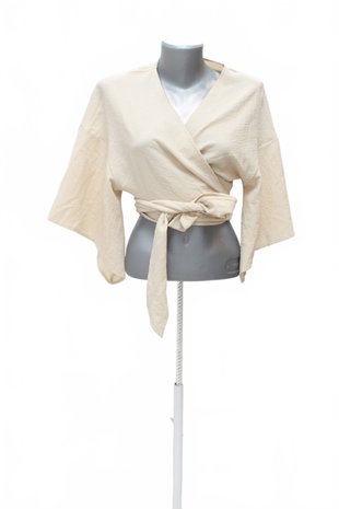 Damen -T-ShirtSheinohne Aufdruck,farbebeige,größe44