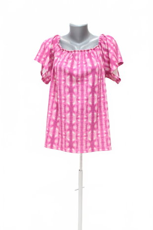 Damen -T-ShirtPapayaohne Aufdruck,farbemehrfarbig,größe42