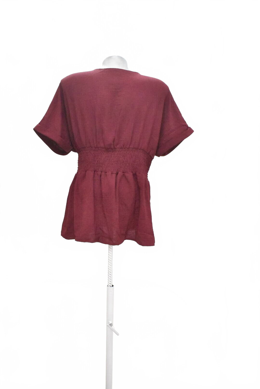 Damen -T-ShirtGenesisohne Aufdruck,farbebordo,größeXL