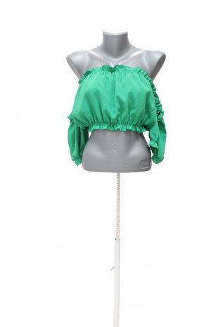 Damen -T-ShirtNew Collectionohne Aufdruck,farbegrün,größeS