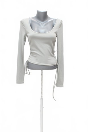 Damen -T-ShirtSheinohne Aufdruck,farbegrau,größe36