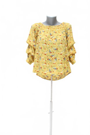 Damen -T-ShirtPrimarkohne Aufdruck,farbegeblümt,größe38