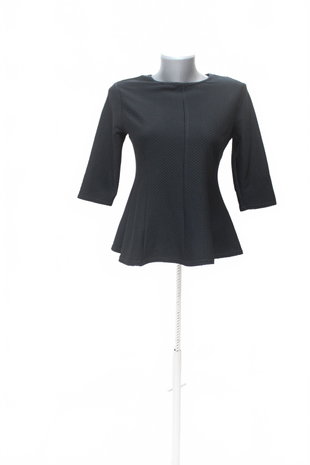 Damen -T-ShirtAtmosphereohne Aufdruck,farbeschwarz,größe38