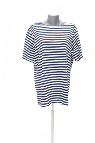 Damen -T-ShirtGenesisohne Aufdruck,farbegestreift,größeL