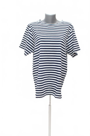 Damen -T-ShirtGenesisohne Aufdruck,farbegestreift,größeM