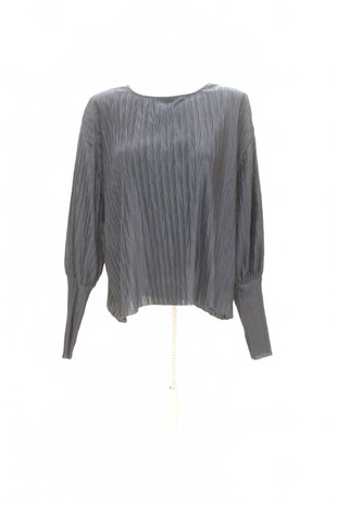 Damen -T-ShirtZaraohne Aufdruck,farbeblau,größeS