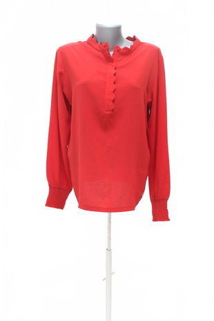 Damen -T-ShirtTchiboohne Aufdruck,farberot,größe40