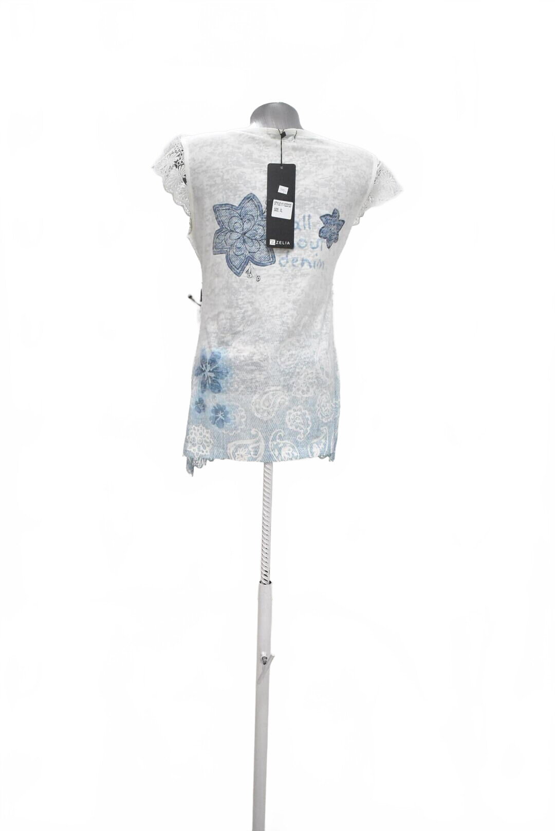 Damen -T-ShirtGenesisohne Aufdruck,farbegemustert,größeXL