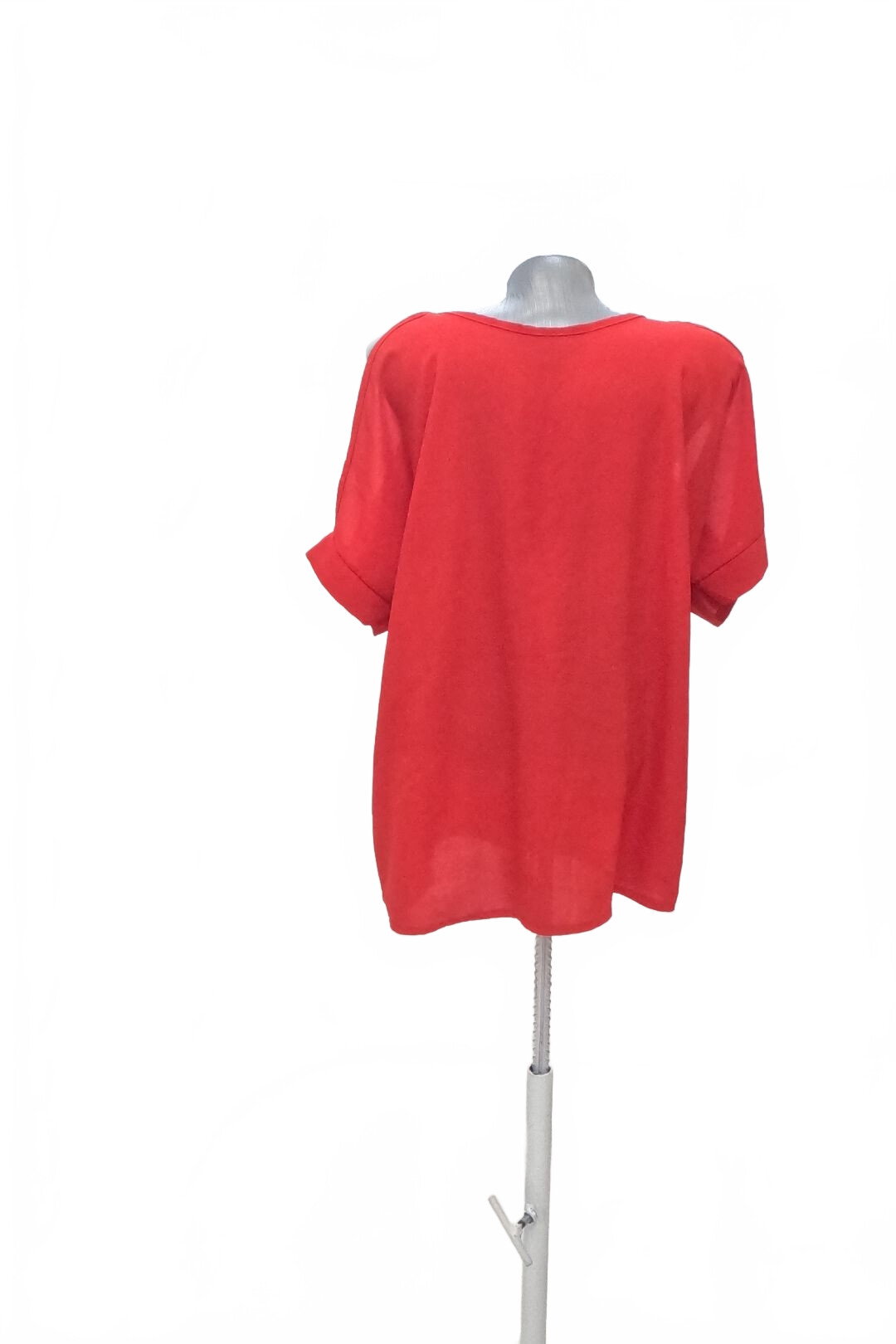 Damen -T-ShirtGenesisohne Aufdruck,farberot,größeL