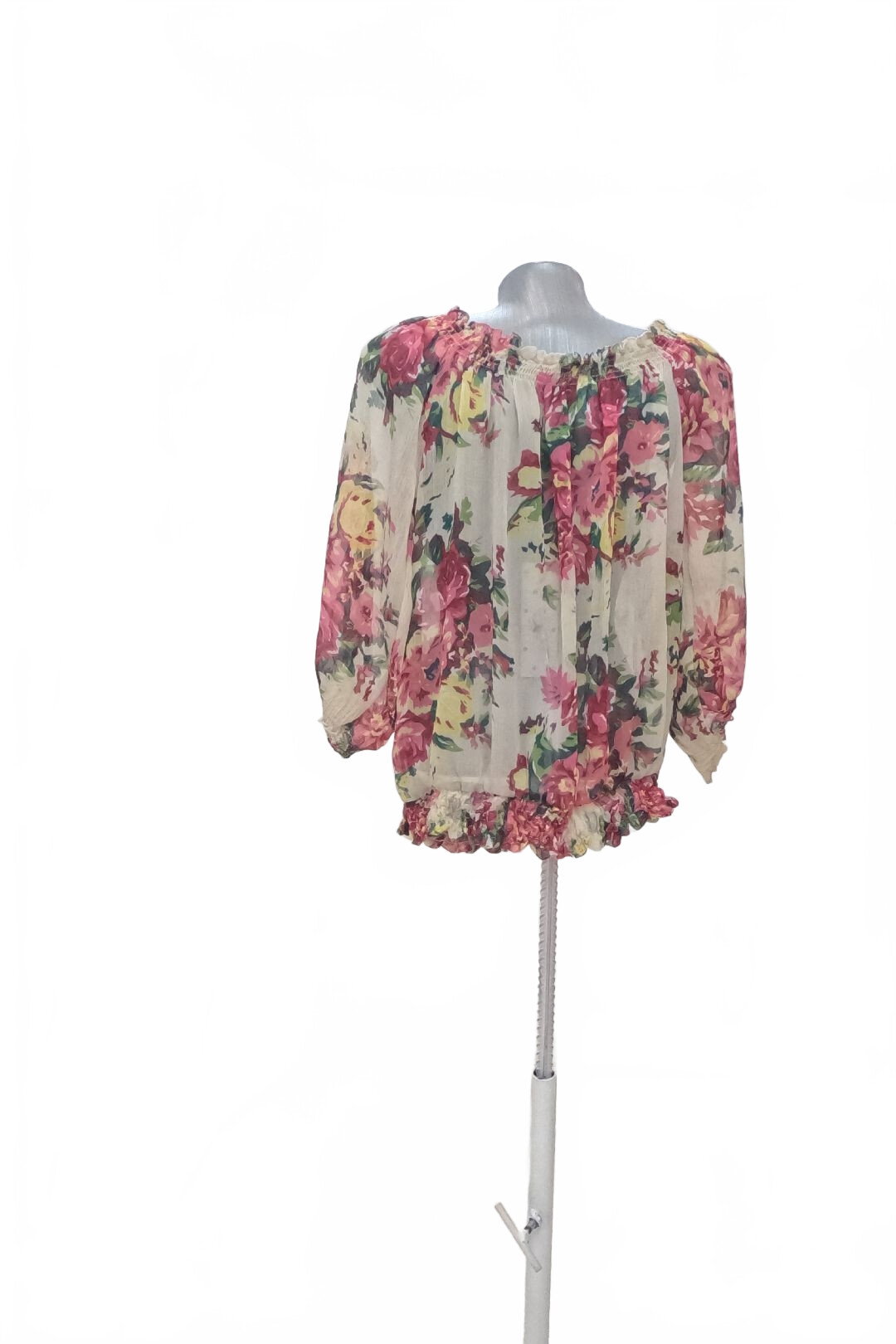 Damen -T-ShirtAtmosphereohne Aufdruck,farbegeblümt,größe38