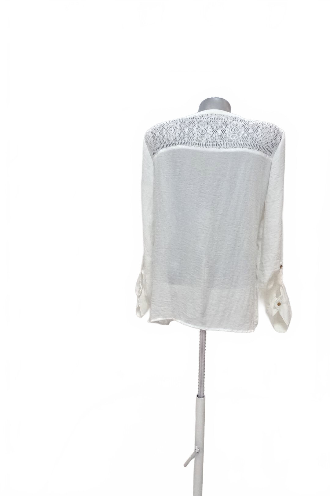 Damen -T-ShirtGateohne Aufdruck,farbeweiss,größeM