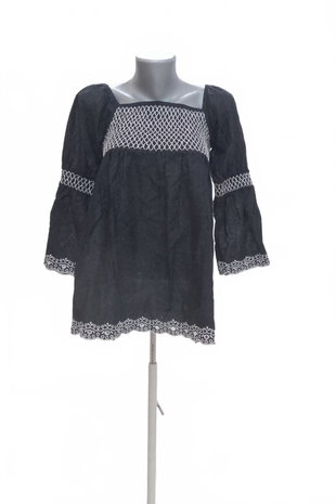 Damen -T-ShirtGenesisohne Aufdruck,farbeschwarz,größeS