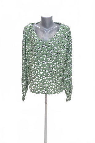Damen -T-ShirtVilaohne Aufdruck,farbeanimal-print,größe36