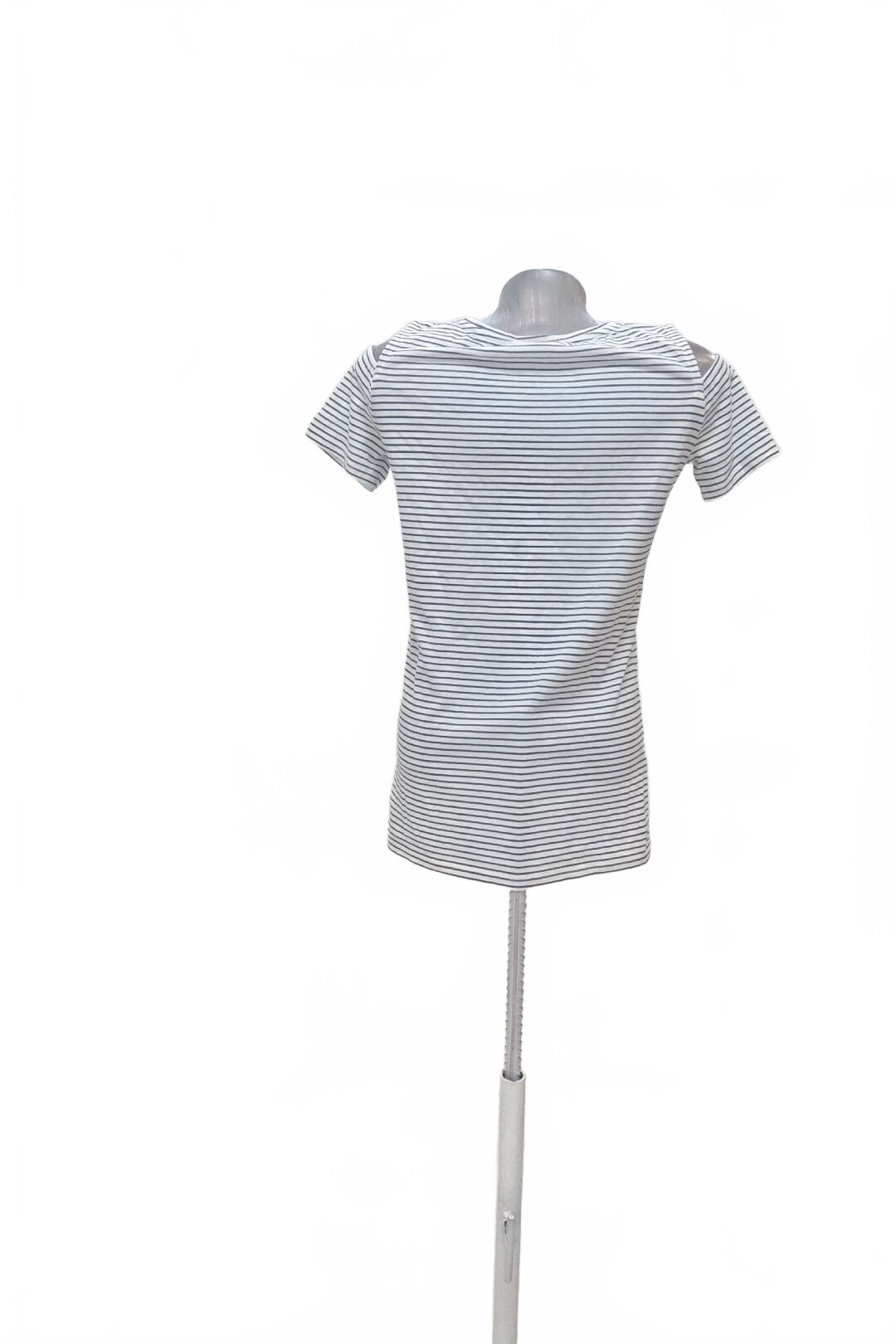 Damen -T-ShirtPromodohne Aufdruck,farbegestreift,größeS