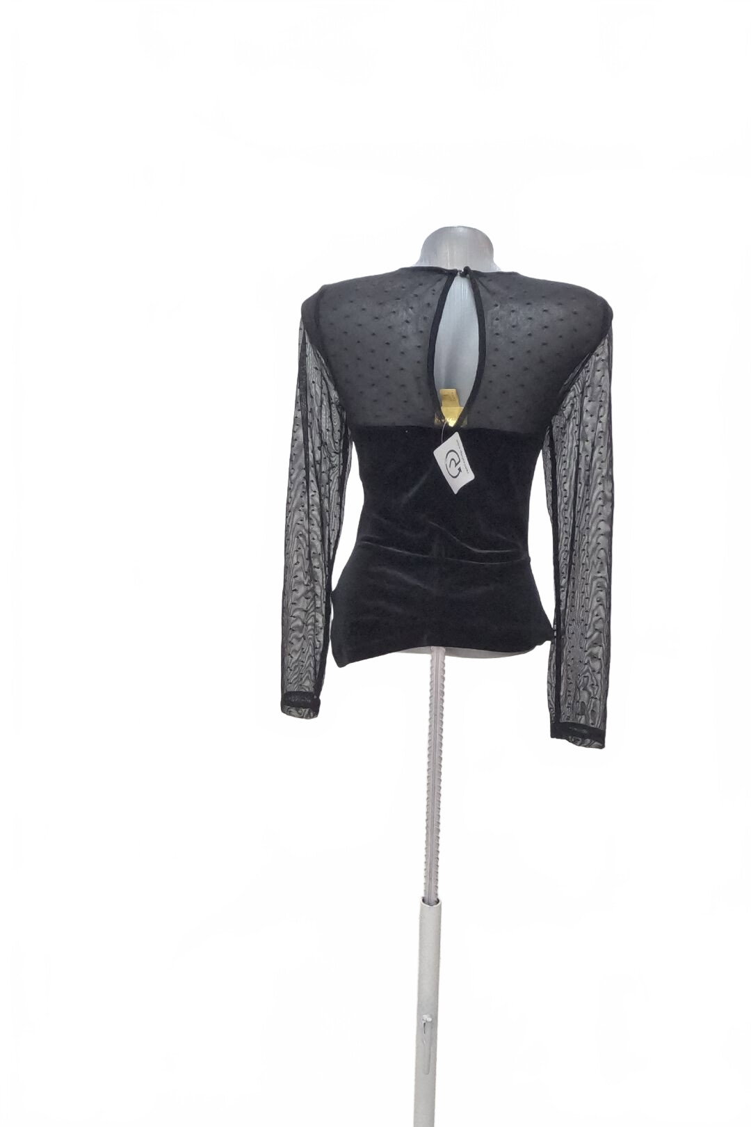 Damen -T-ShirtH&Mohne Aufdruck,farbeschwarz,größe38