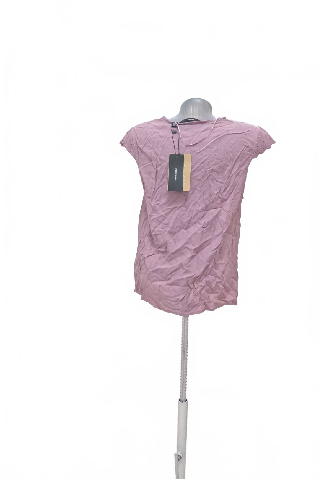 Damen -T-ShirtVero Modaohne Aufdruck,farbeviolett,größeM
