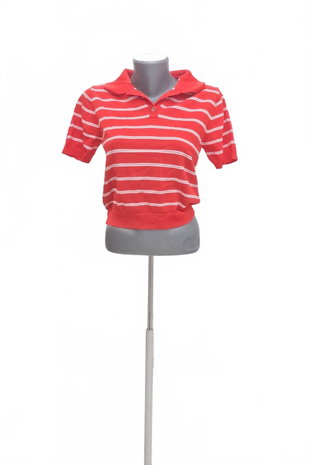 Damen -T-ShirtZaraohne Aufdruck,farberot,größeM
