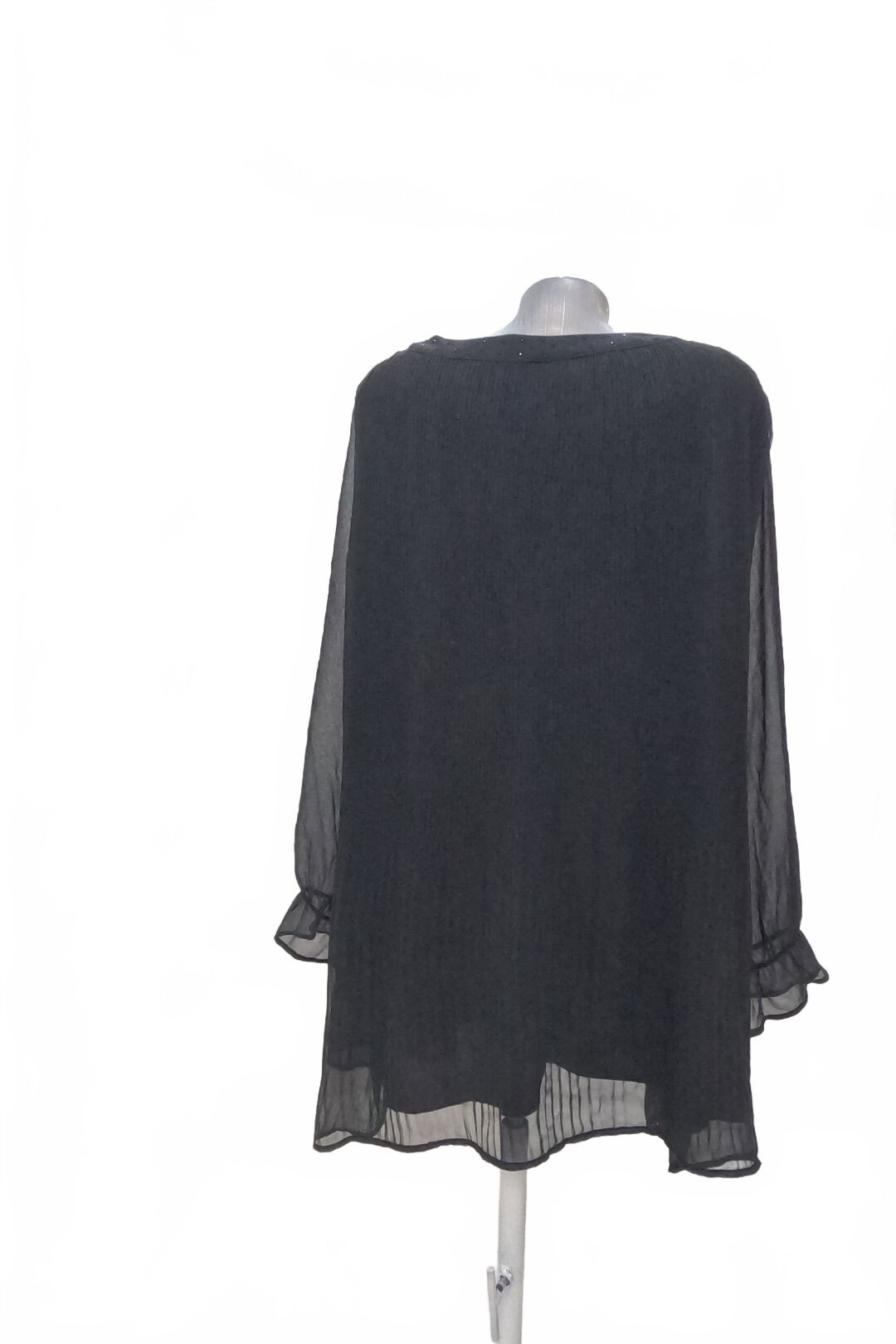 Damen -T-ShirtC&Aohne Aufdruck,farbeschwarz,größe52