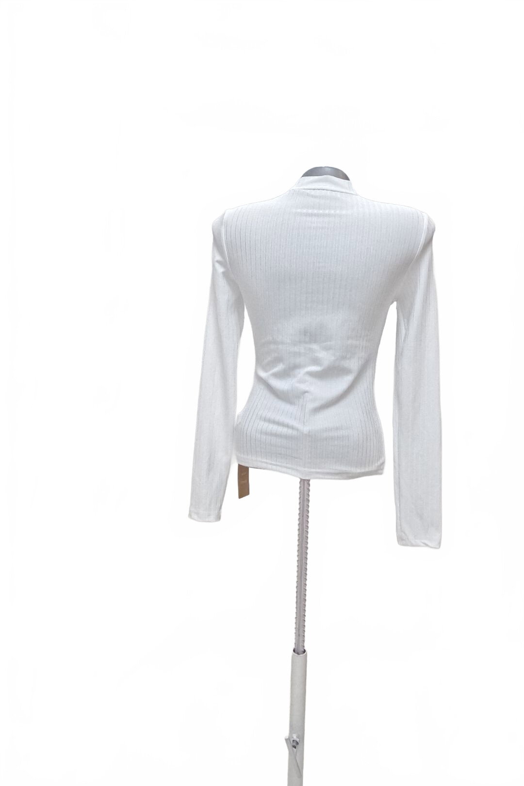 Damen -T-ShirtSheinohne Aufdruck,farbeweiss,größeS