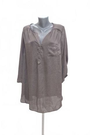 Damen -T-ShirtGenesisohne Aufdruck,farbegrau,größe52