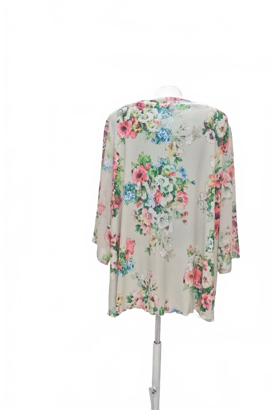 Damen -T-ShirtGenesisohne Aufdruck,farbegeblümt,größe54