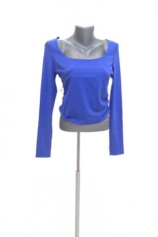 Damen -T-ShirtSheinohne Aufdruck,farbeblau,größe40