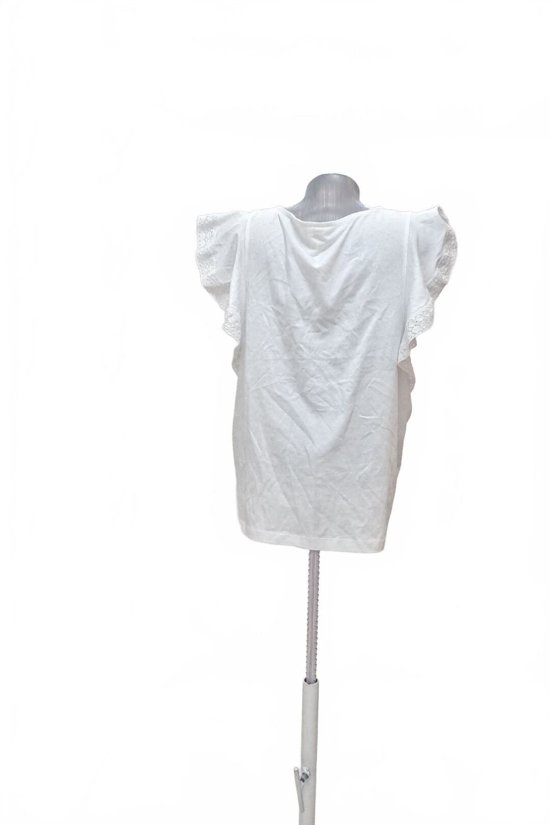 Damen -T-ShirtH&Mohne Aufdruck,farbeweiss,größeL