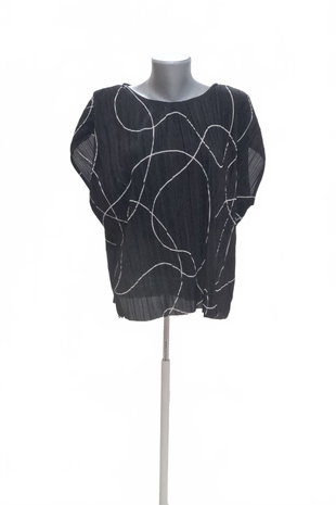 Damen -T-ShirtGenesisohne Aufdruck,farbegemustert,größeL