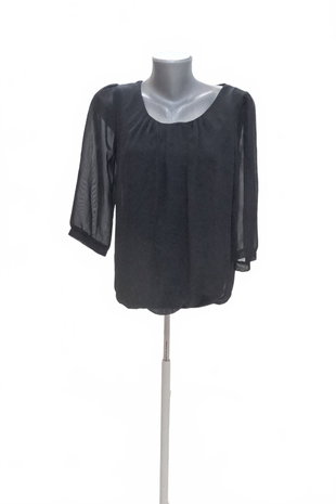 Damen -T-ShirtC&Aohne Aufdruck,farbeschwarz,größe38