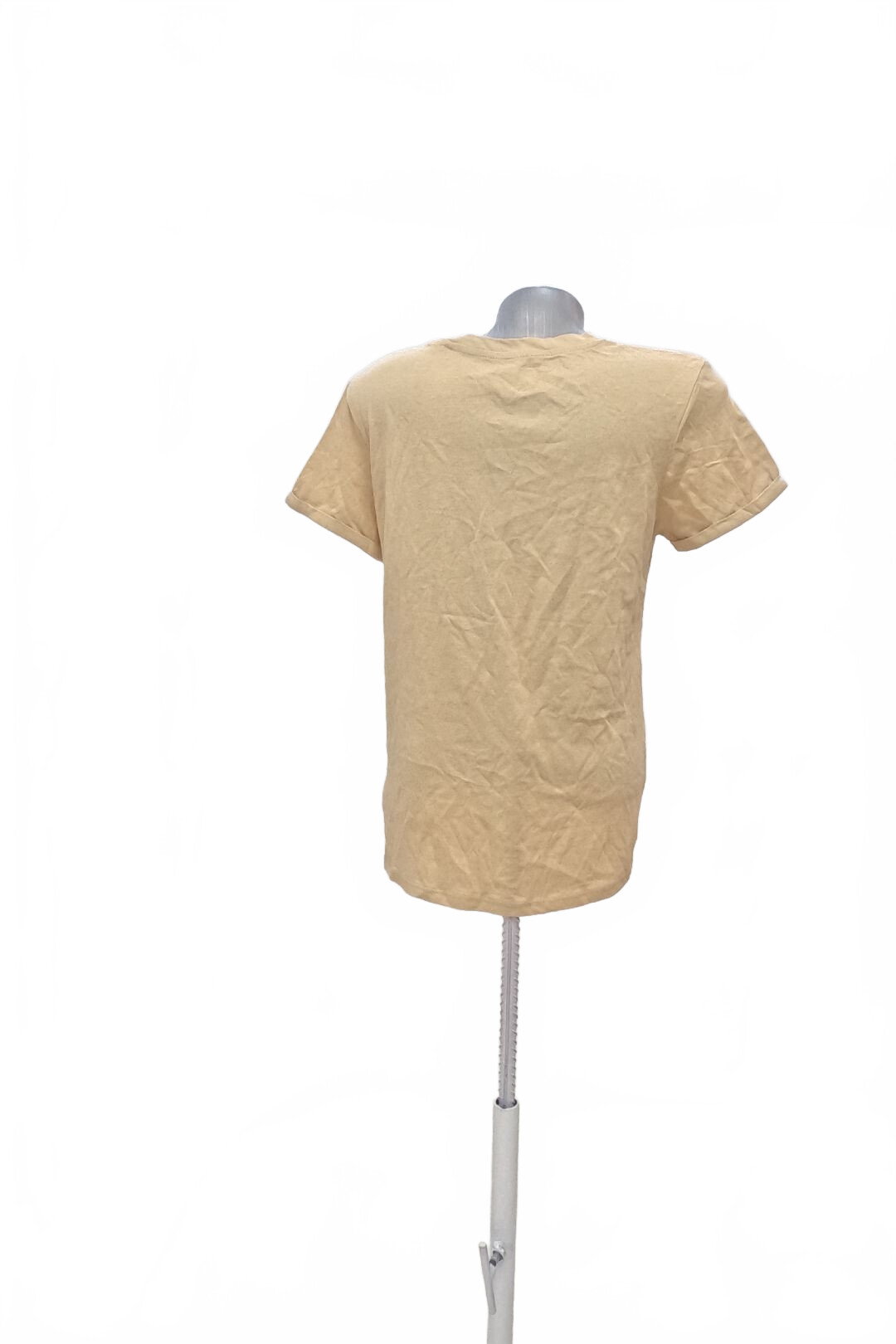 Damen -T-ShirtFbsisterohne Aufdruck,farbebeige,größeS