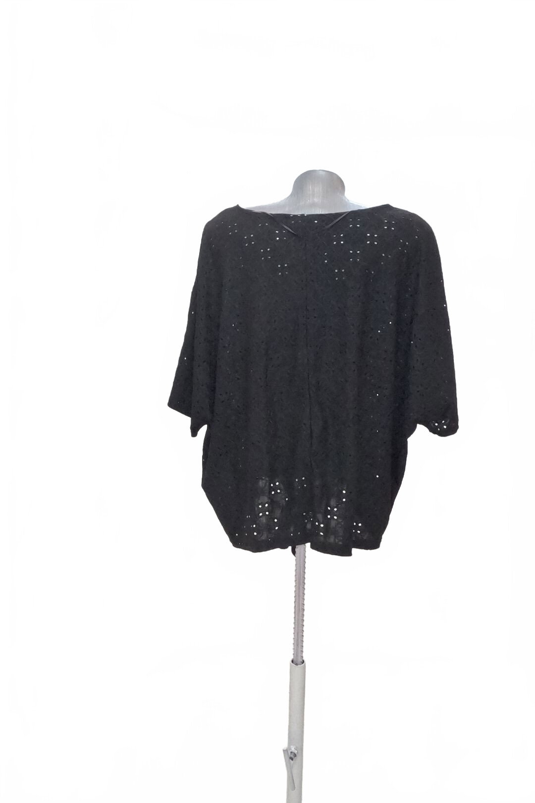 Damen -T-ShirtJaninaohne Aufdruck,farbeschwarz,größeXL